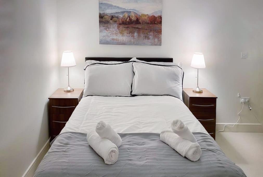Two Bedroom Luxury Apt With Film Style Swansea Buitenkant foto