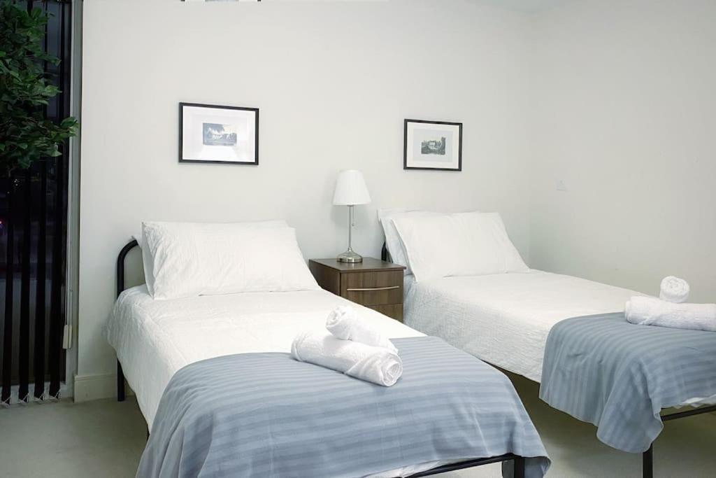 Two Bedroom Luxury Apt With Film Style Swansea Buitenkant foto