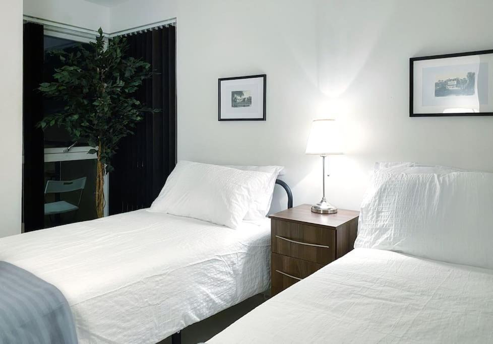 Two Bedroom Luxury Apt With Film Style Swansea Buitenkant foto